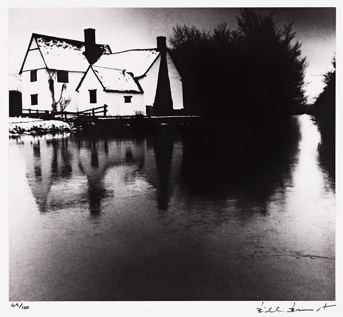 BILL BRANDT (1904-1983) Lotts Cottage, Flatford Mill, Suffolk (from For John Constable).